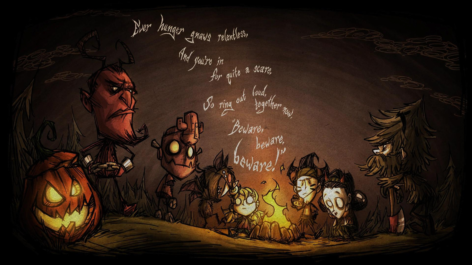 Don't Starve Together Comic Holy Nights