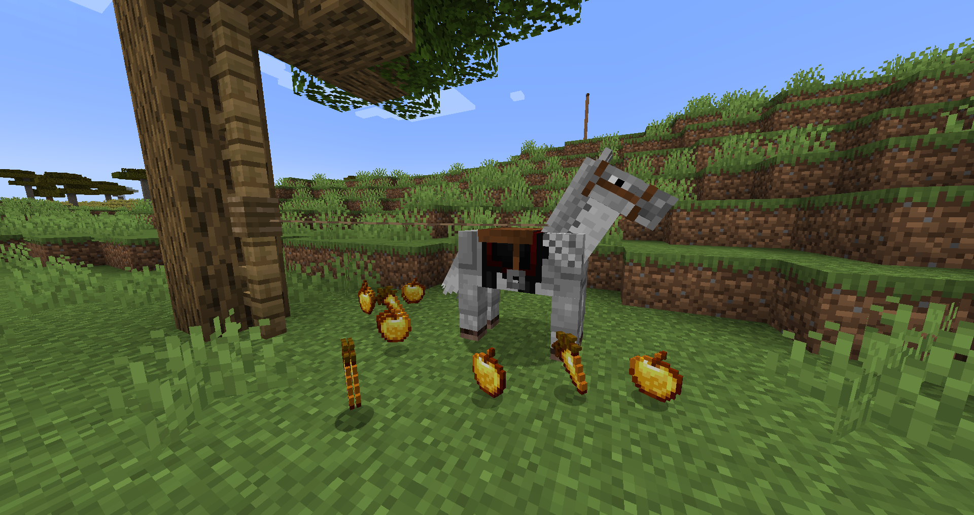 como criar caballos en minecraft